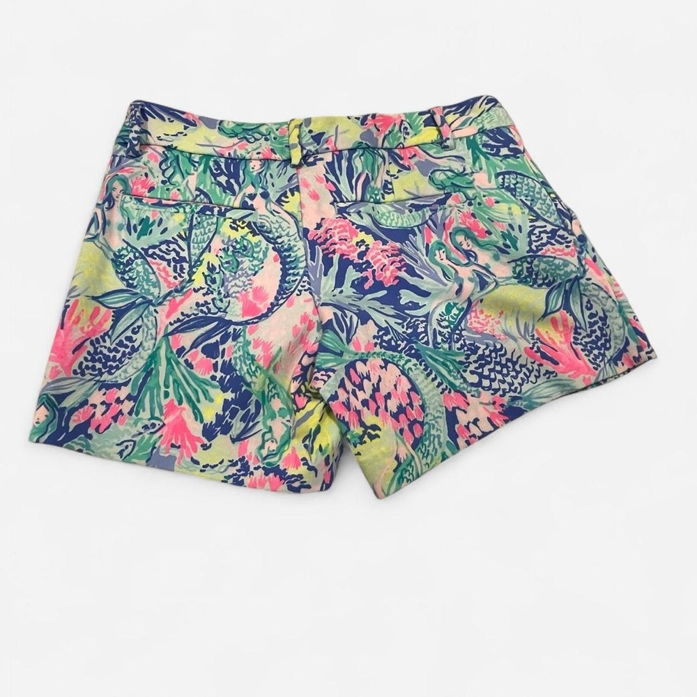 Lilly Pulitzer Callahan Shorts – Mermaid Cove Print – Size 4 🧜‍♀️🌊 - Picture 3 of 4